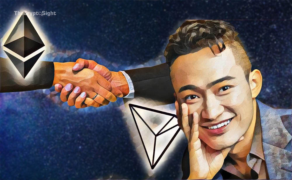 thecryptosight-justin-sun-says-tron-will-officially-collaborate-with-ethereum-this-year