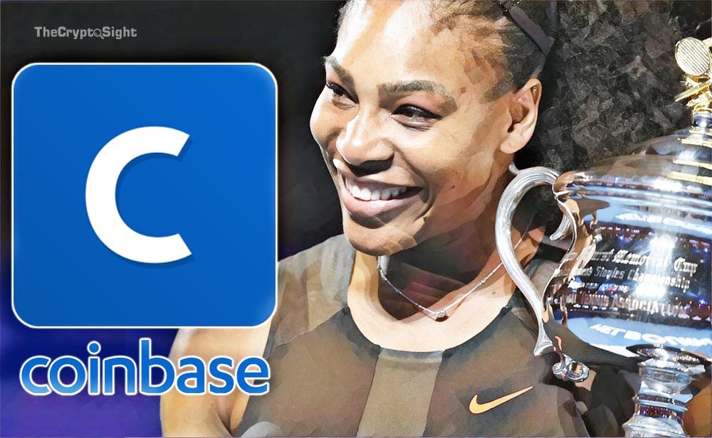 thecryptosight-tennis-superstar-serena-williams-invests-in-coinbase